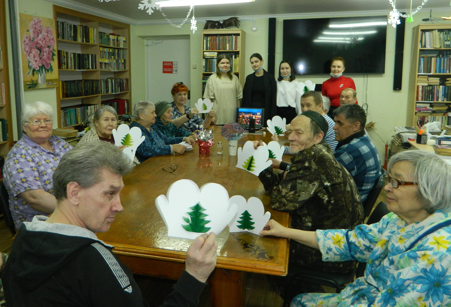 Новогодний подарок от студентов колледжа